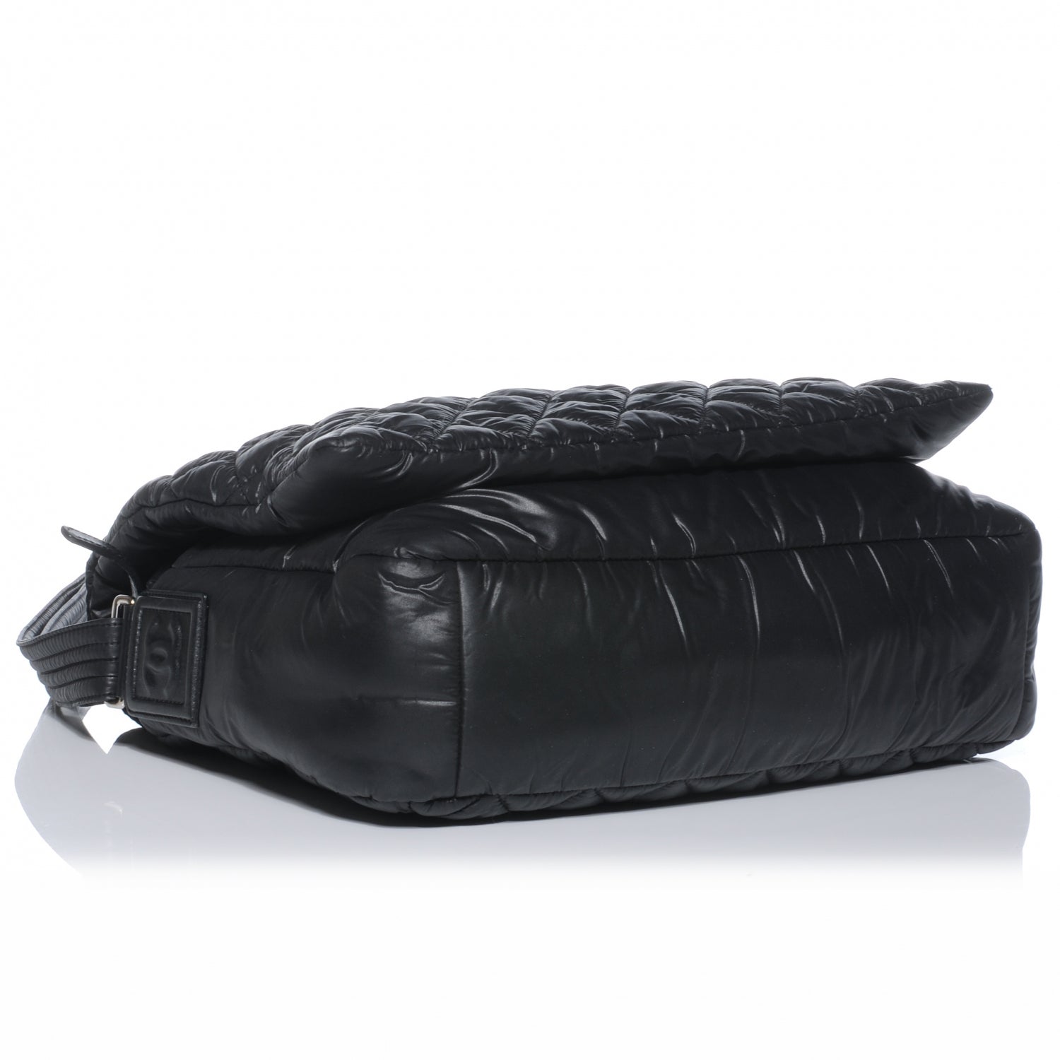 Chanel Nylon Coco Cocoon Messenger Bag Black 4 of 7