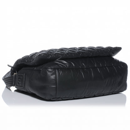 Chanel Nylon Coco Cocoon Messenger Bag Black 4 of 7