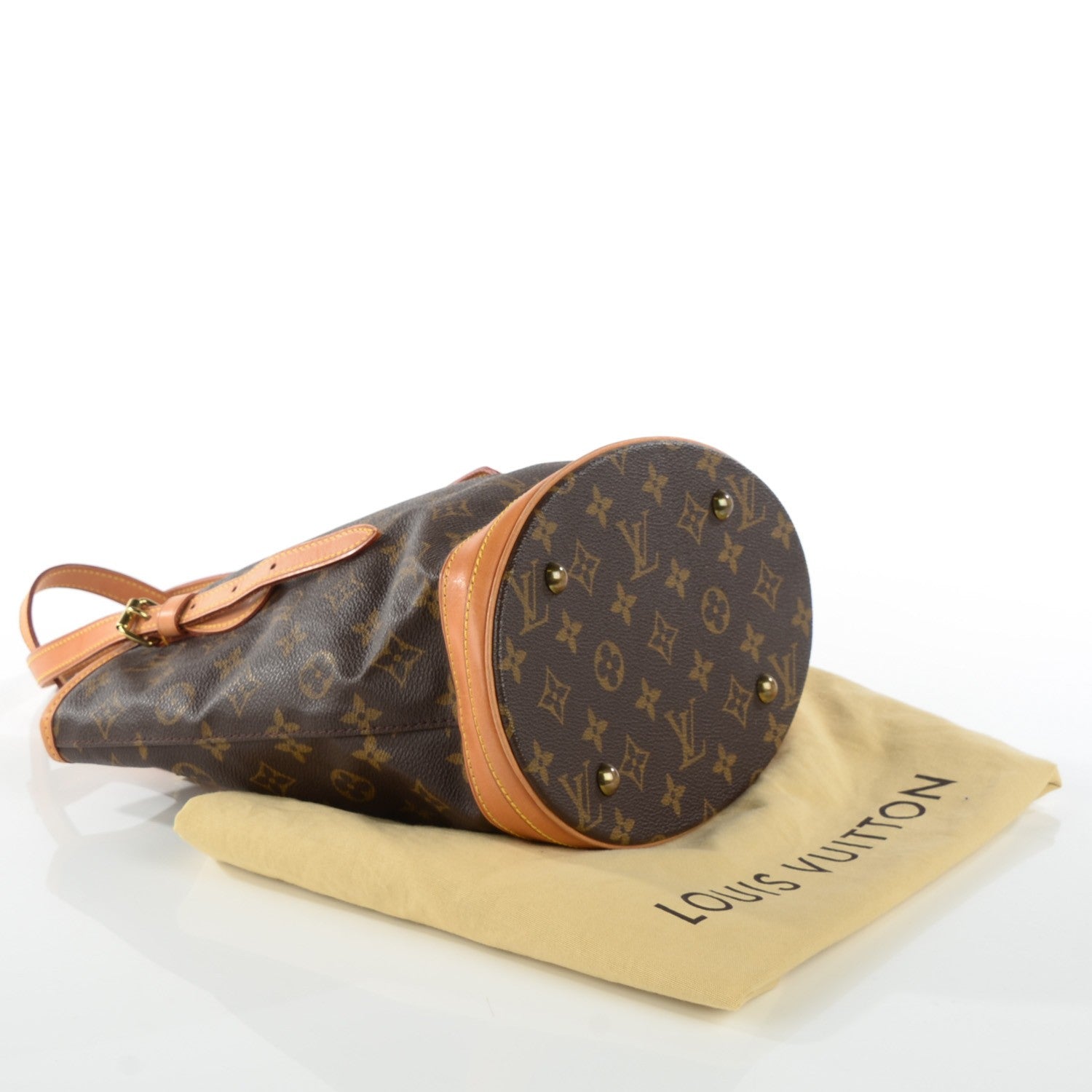 Louis Vuitton Monogram Petit Bucket 23 8 of 14