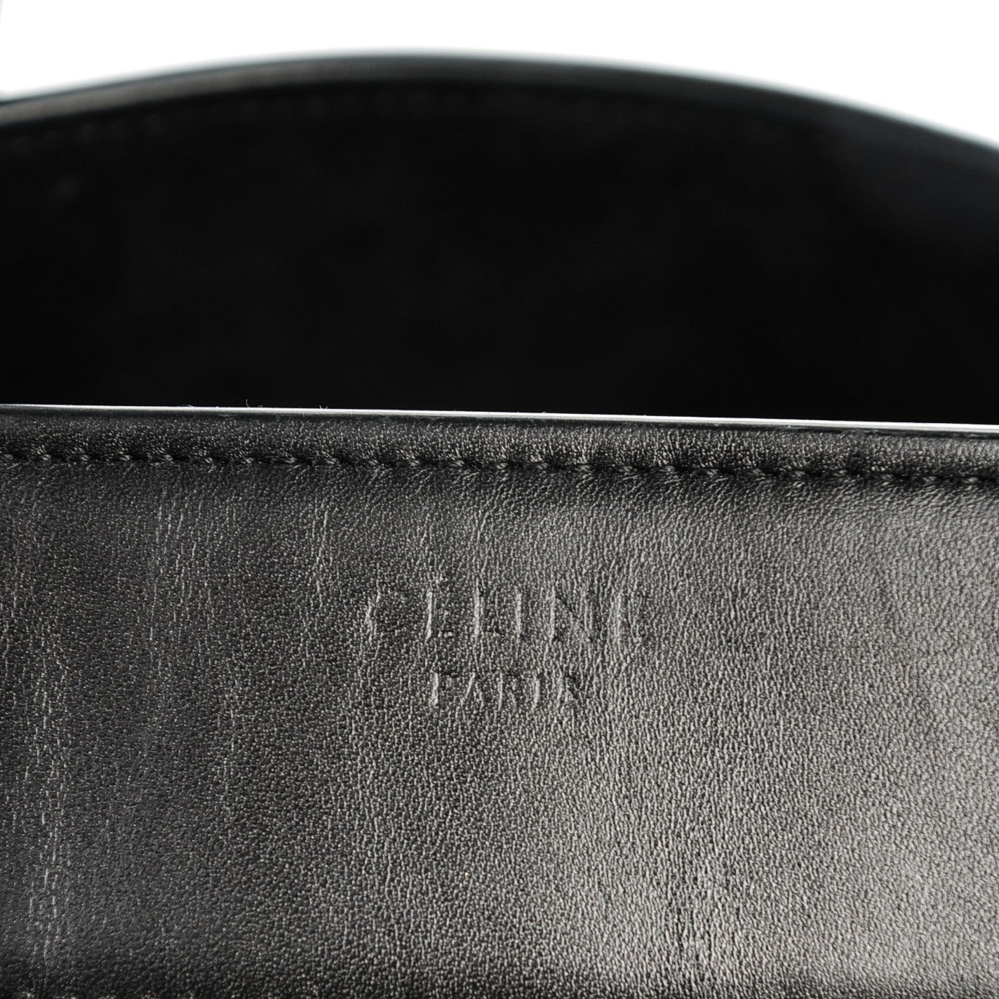 Celine Smooth Calfskin Medium Phantom Luggage Black 8 of 8
