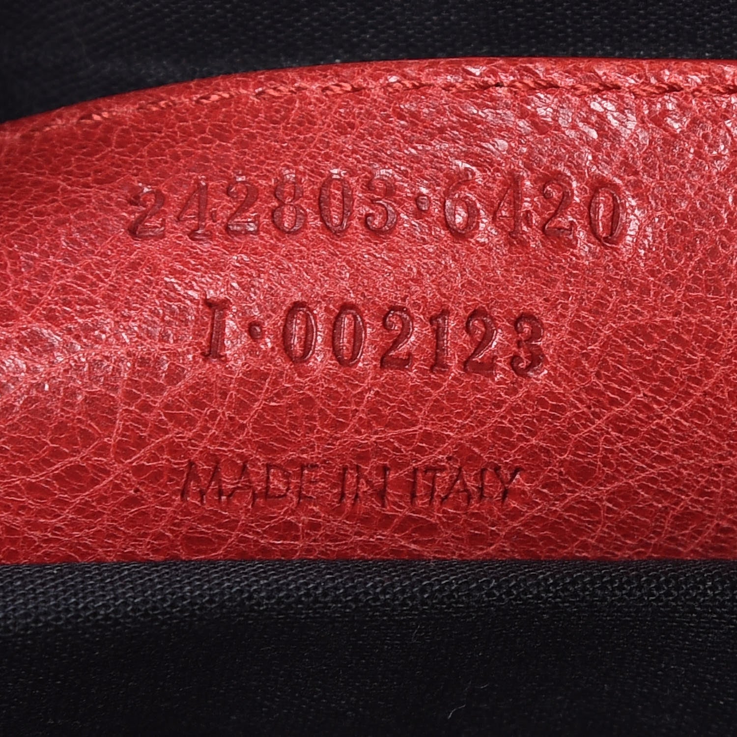 Balenciaga Agneau Classic Hardware Hip Rouge Cardinal 9 of 10