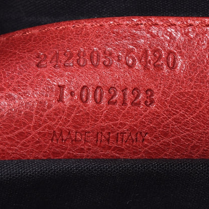 Balenciaga Agneau Classic Hardware Hip Rouge Cardinal 9 of 10