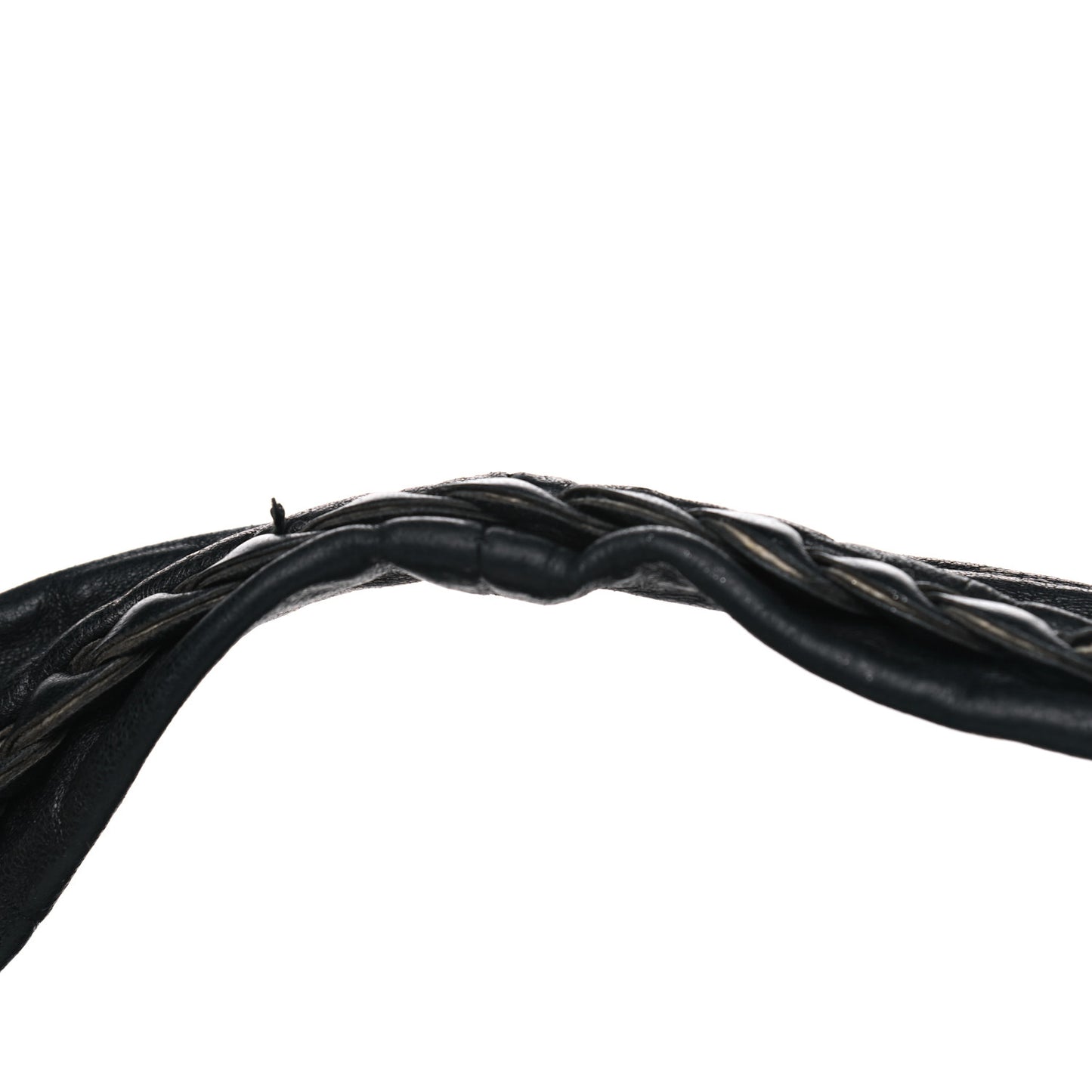 Nappa Intrecciato Medium Veneta Hobo Black
