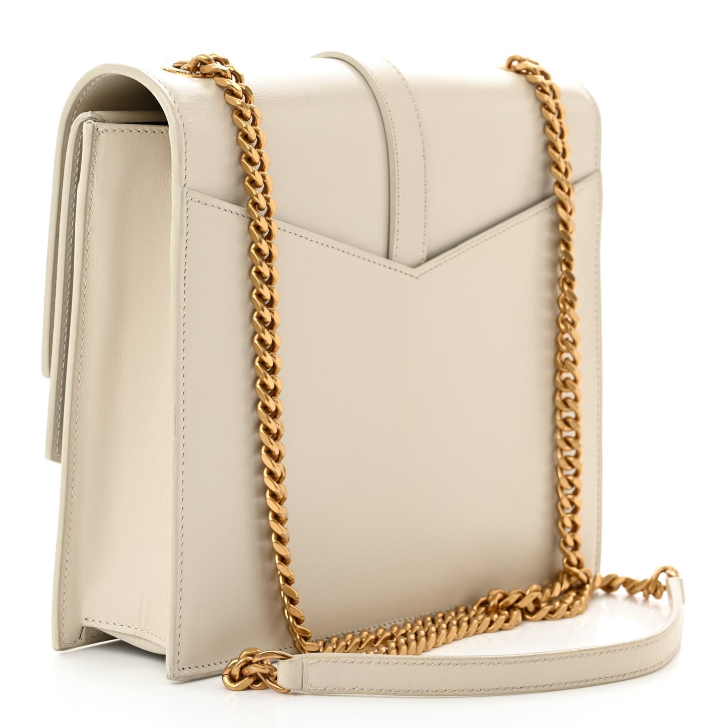 Smooth Calfskin Monogram Medium Sulpice Shoulder Bag Light Natural