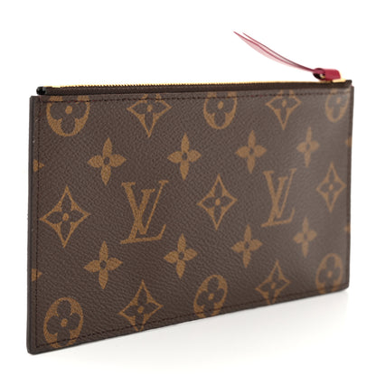Louis Vuitton Monogram Felicie Chain Wallet Zippered Insert Fuchsia 3 of 6