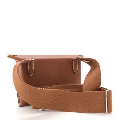 Hermes Barenia Faubourg Videpoches Fauve Gold 3 of 12