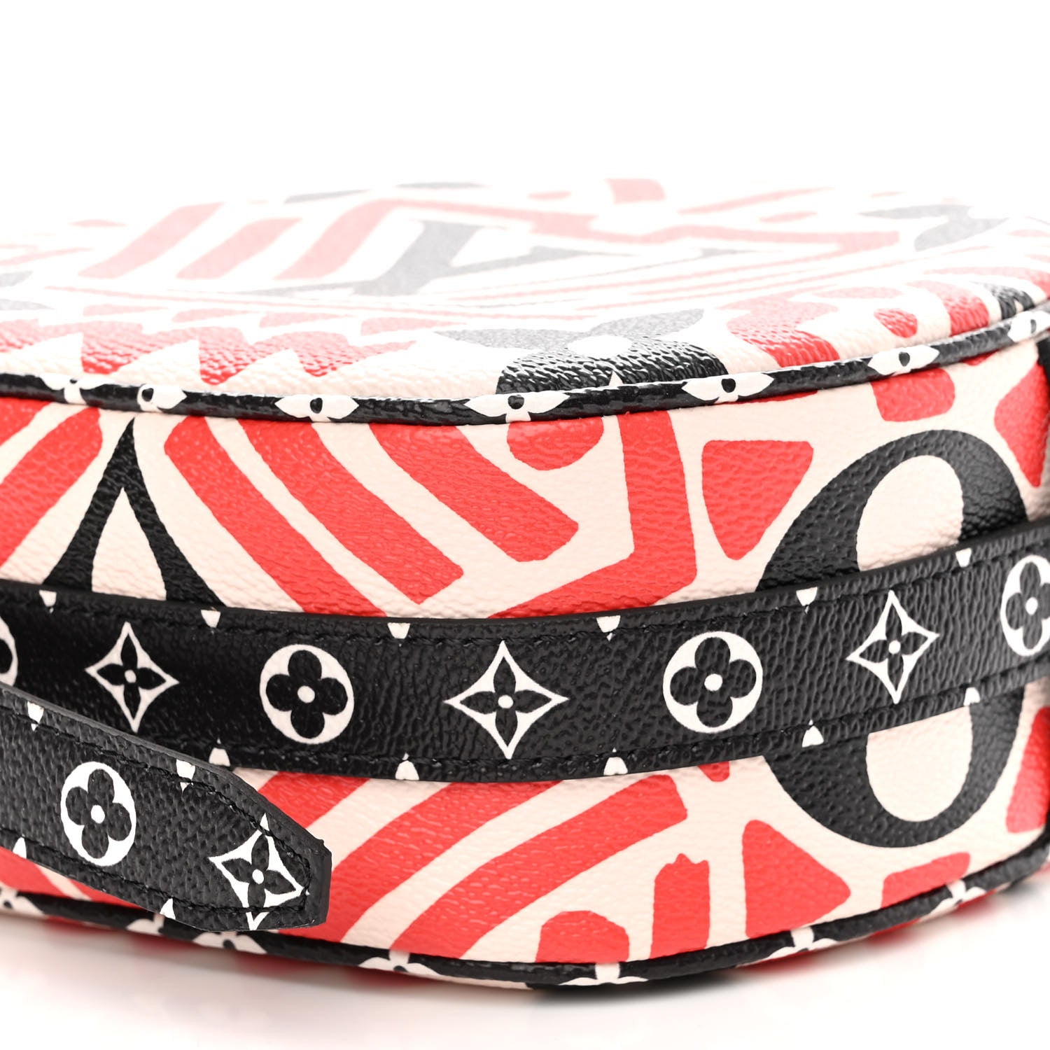 Louis Vuitton Monogram Giant Crafty Boite Chapeau Souple PM Creme Rouge Black 9 of 9