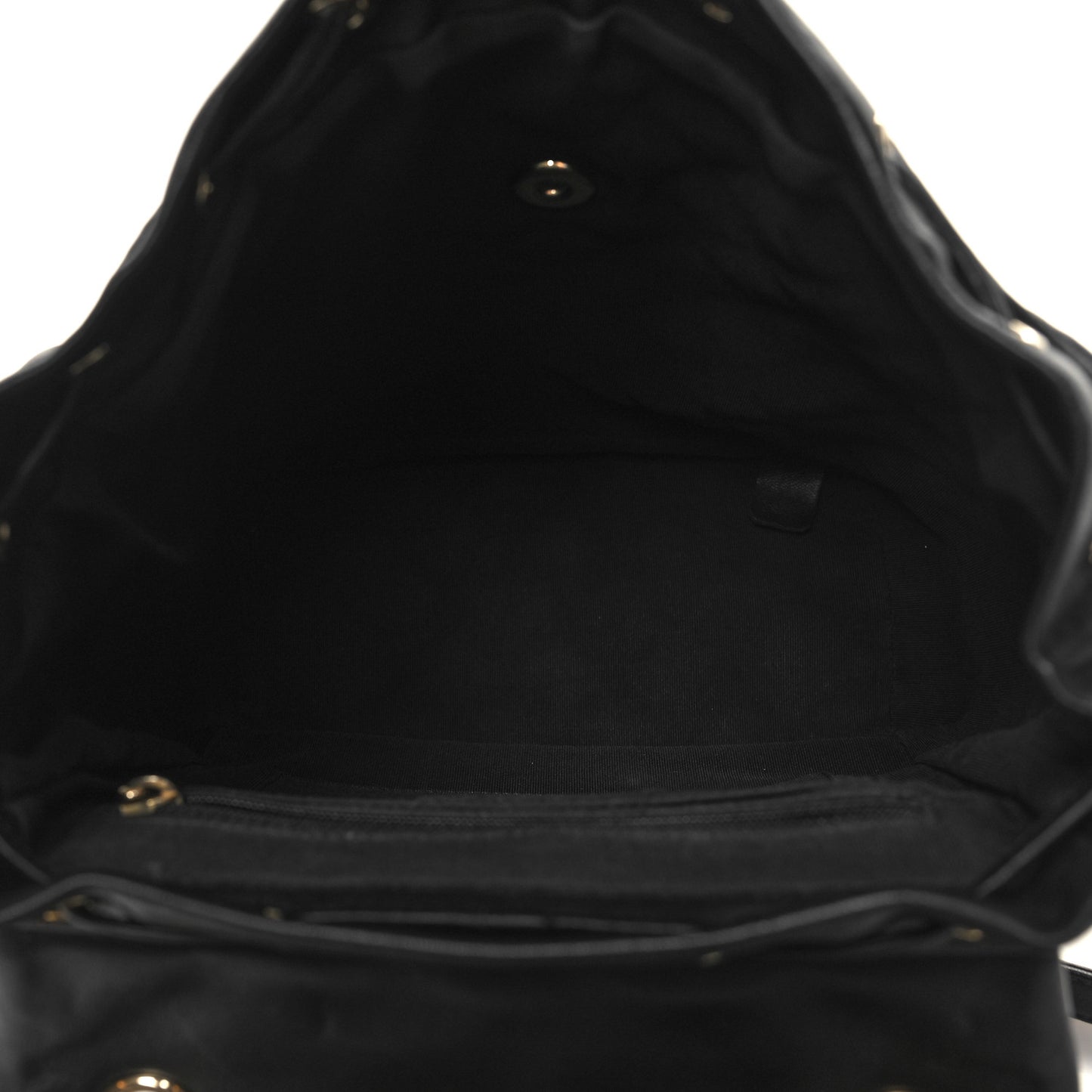 Calfskin Quilted Small Urban Spirit Backpack Black
