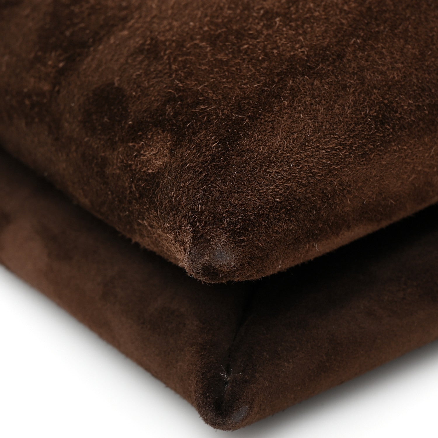 The Row Suede Calfskin Mini Nu Twin Bag Mocha 12 of 13