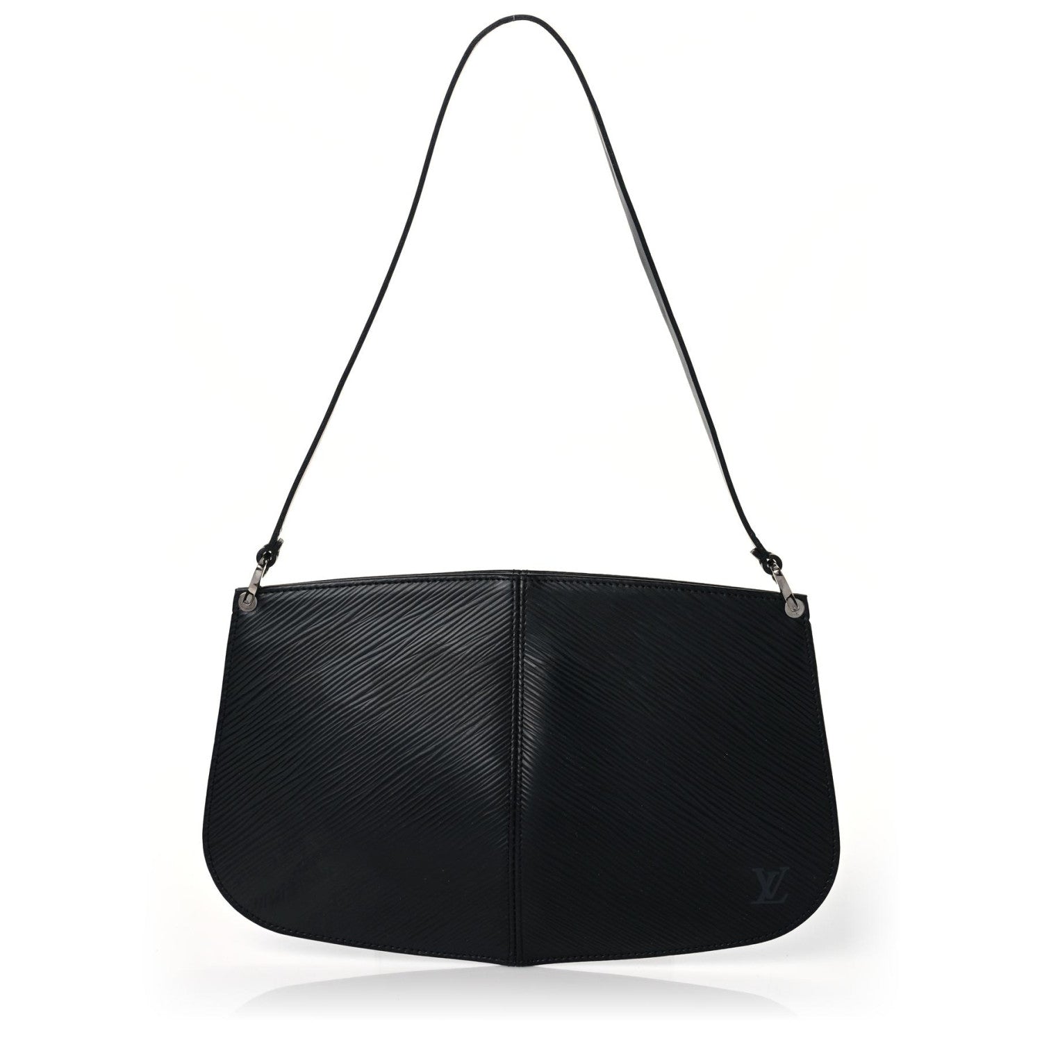 Louis Vuitton Epi Demi Lune Pochette Black 1 of 8