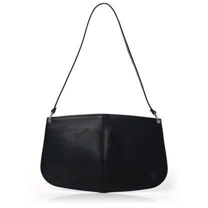 Louis Vuitton Epi Demi Lune Pochette Black 1 of 8