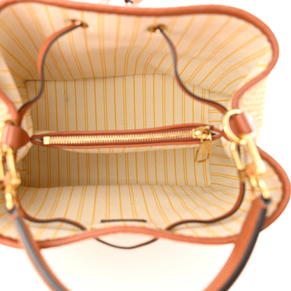 Louis Vuitton Raffia Calfskin Monogram Neonoe MM Tan 5 of 10