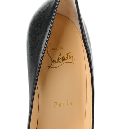 Christian Louboutin Shiny Nappa Kate 100 Pumps 39 Black 7 of 8