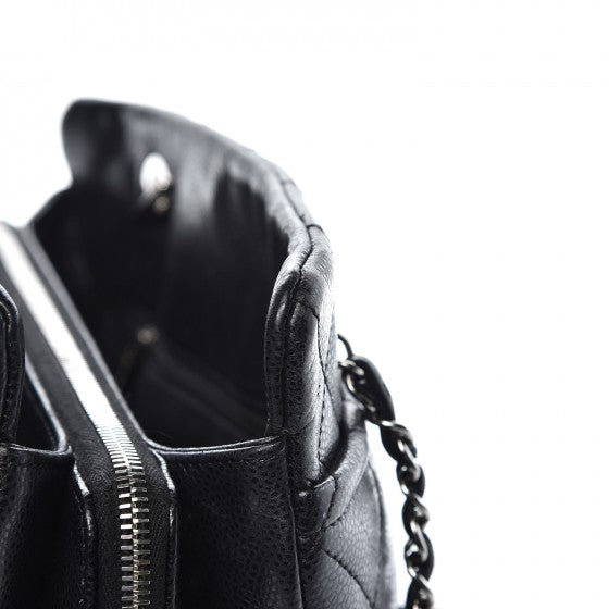 Chanel Caviar Quilted Timeless CC Soft Tote Black 9 of 14