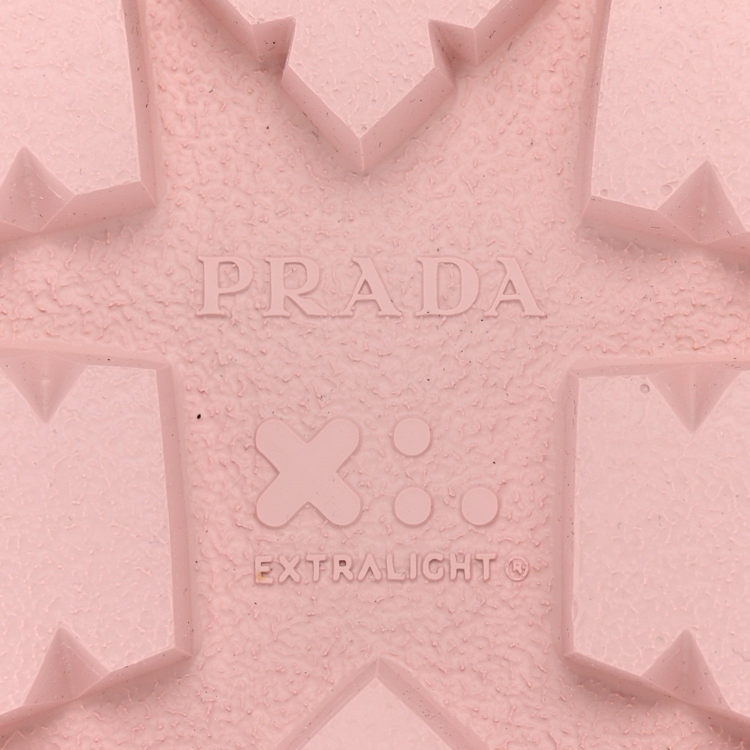 Prada Shearling Metal Triangle Logo Lug Sole 20mm Slide Sandals 38.5 Orchidea 6 of 9