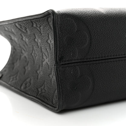 Louis Vuitton Empreinte Monogram Giant Onthego PM Black 8 of 12