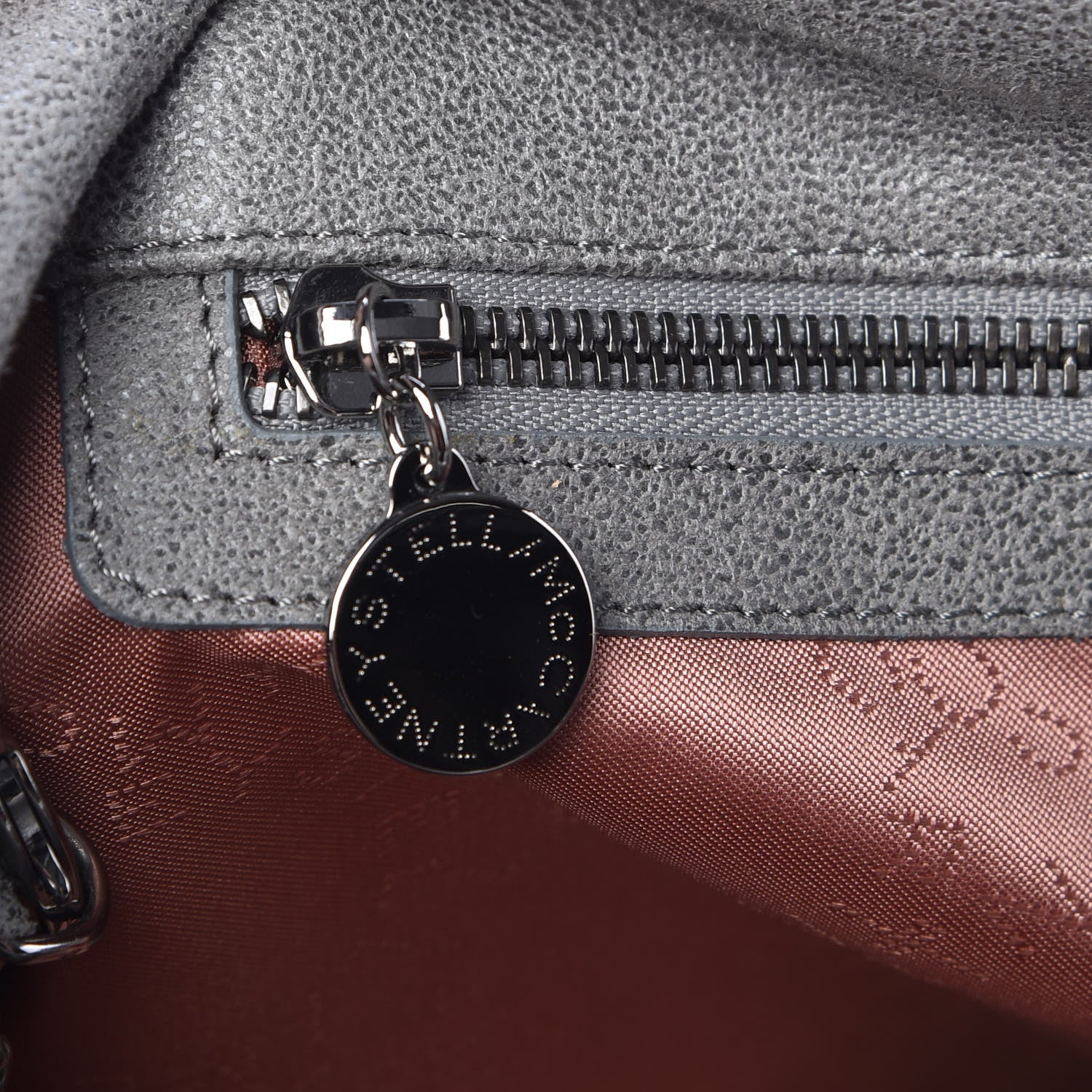 Stella McCartney Shaggy Deer Big Falabella Tote Grey 8 of 9