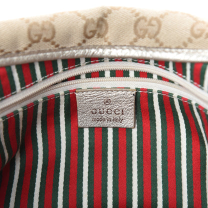 Gucci Monogram Medium Abbey Shoulder Bag Gold 6 of 10