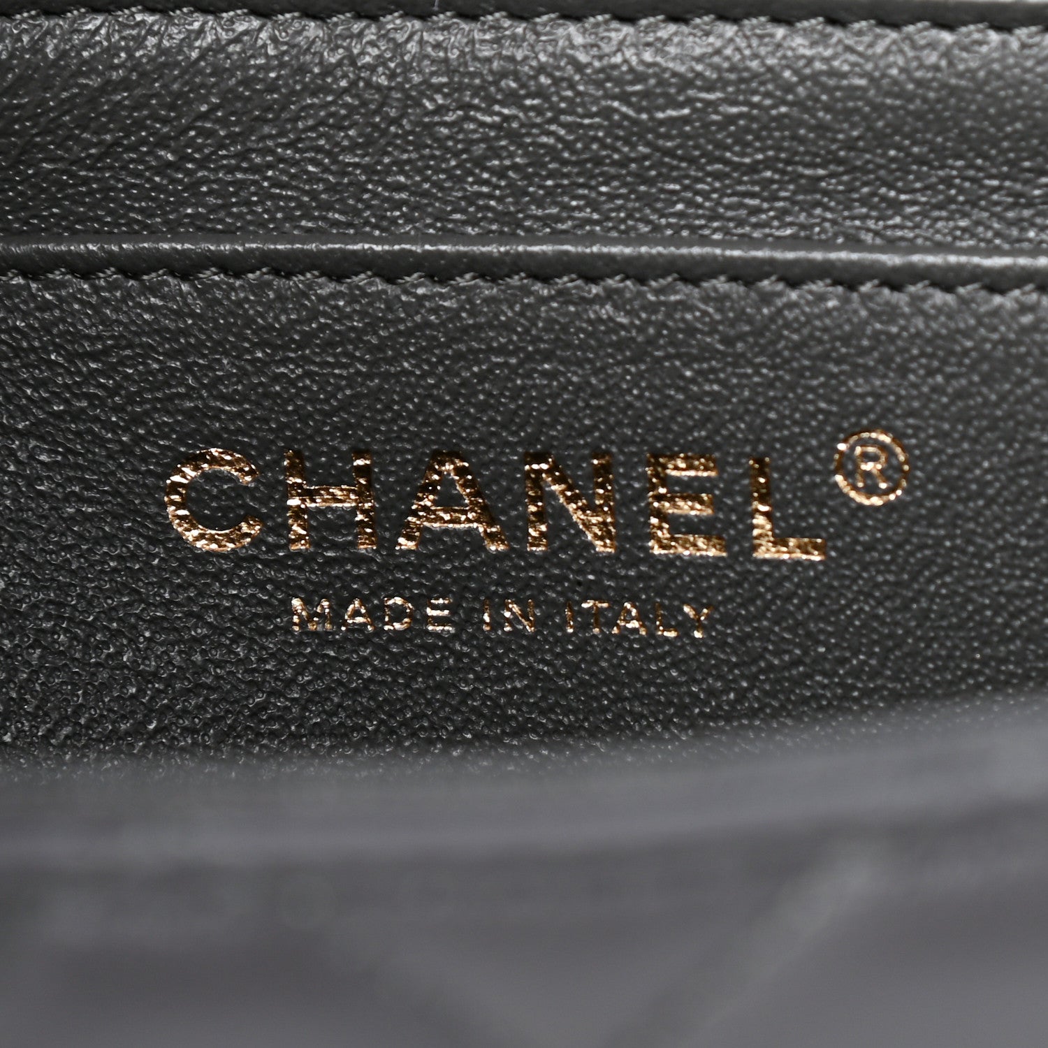 Chanel Lambskin Quilted Mini Rectangular Flap Grey 6 of 10