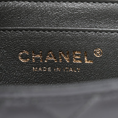 Chanel Lambskin Quilted Mini Rectangular Flap Grey 6 of 10
