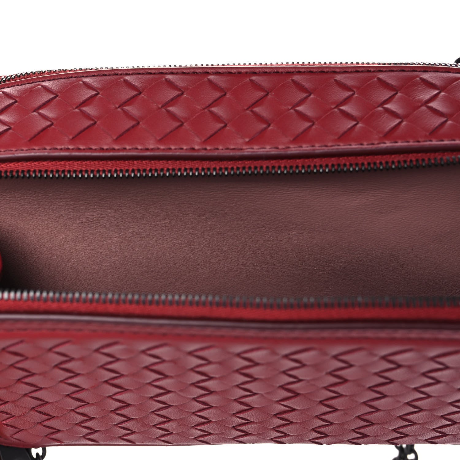 Bottega Veneta Nappa Intrecciato Camera Bag Red 13 of 13