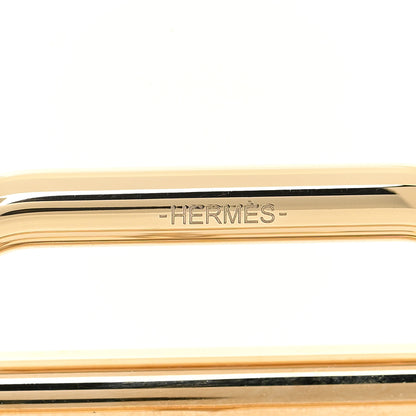 Hermes Chamonix Togo 38mm Royal Belt 85 Black Gold 6 of 8