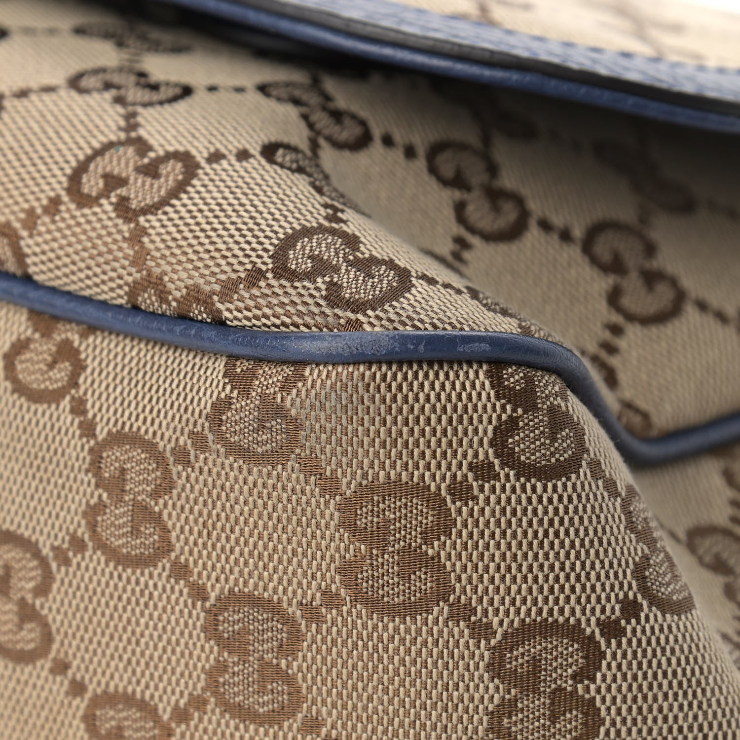 Gucci Monogram Convertible Diaper Bag Blue 7 of 12