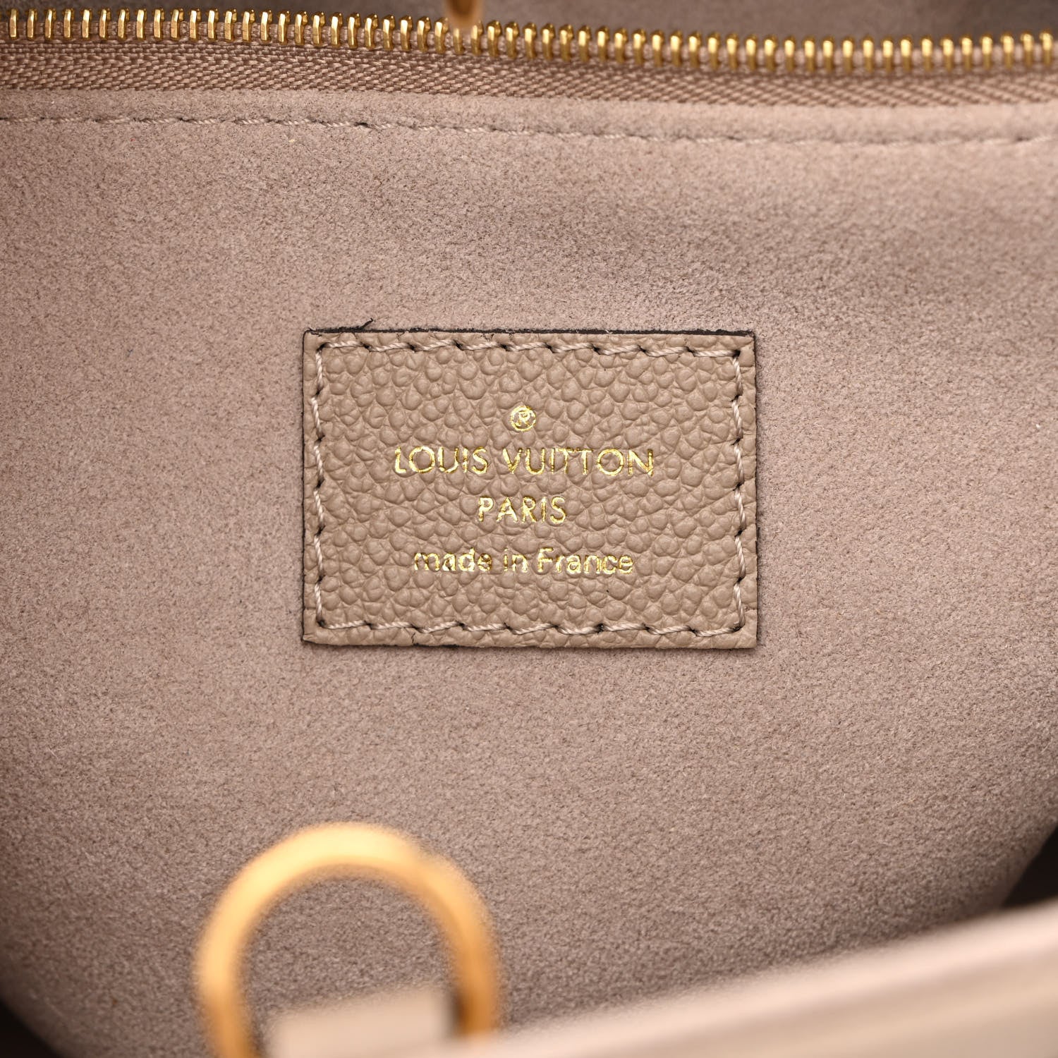 Louis Vuitton Empreinte Monogram Giant Onthego PM Tourterelle Creme 6 of 11