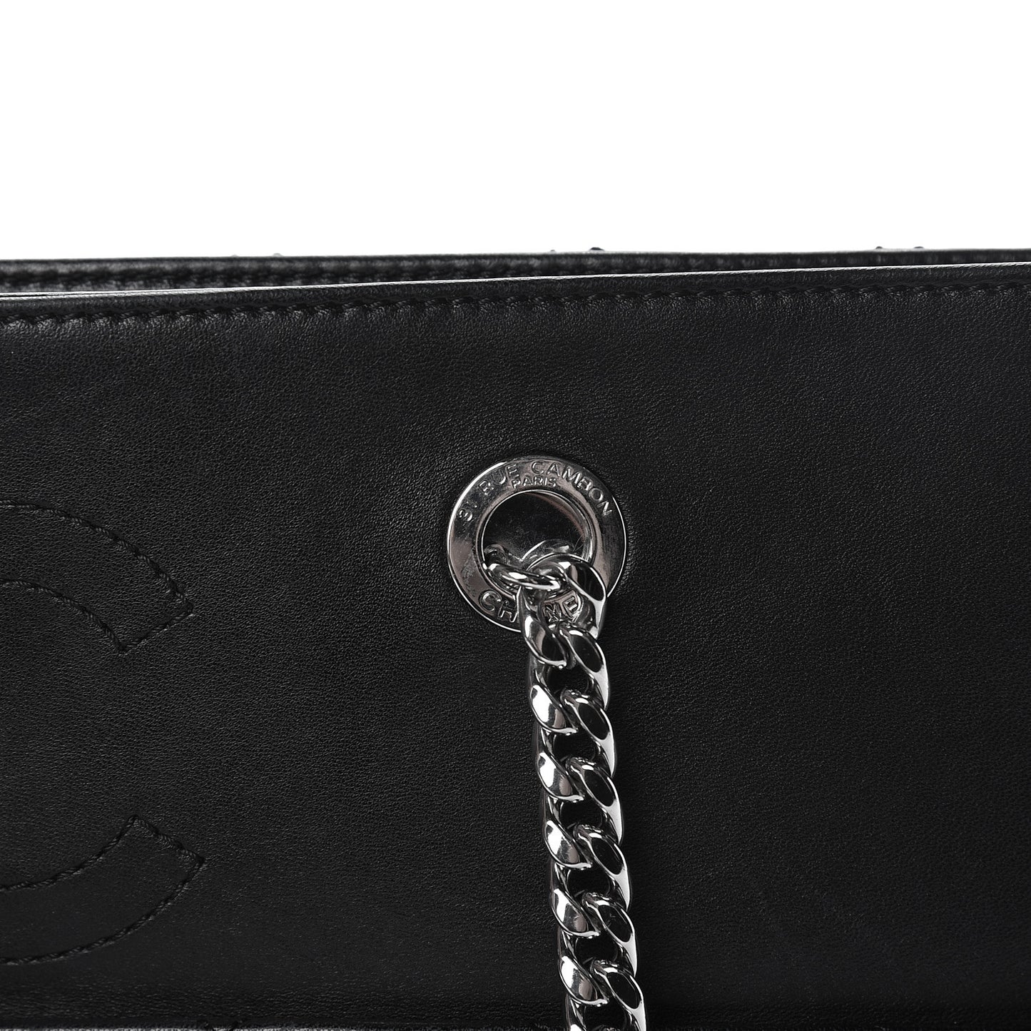 Lambskin Quilted Medium Urban Delight Tote Black