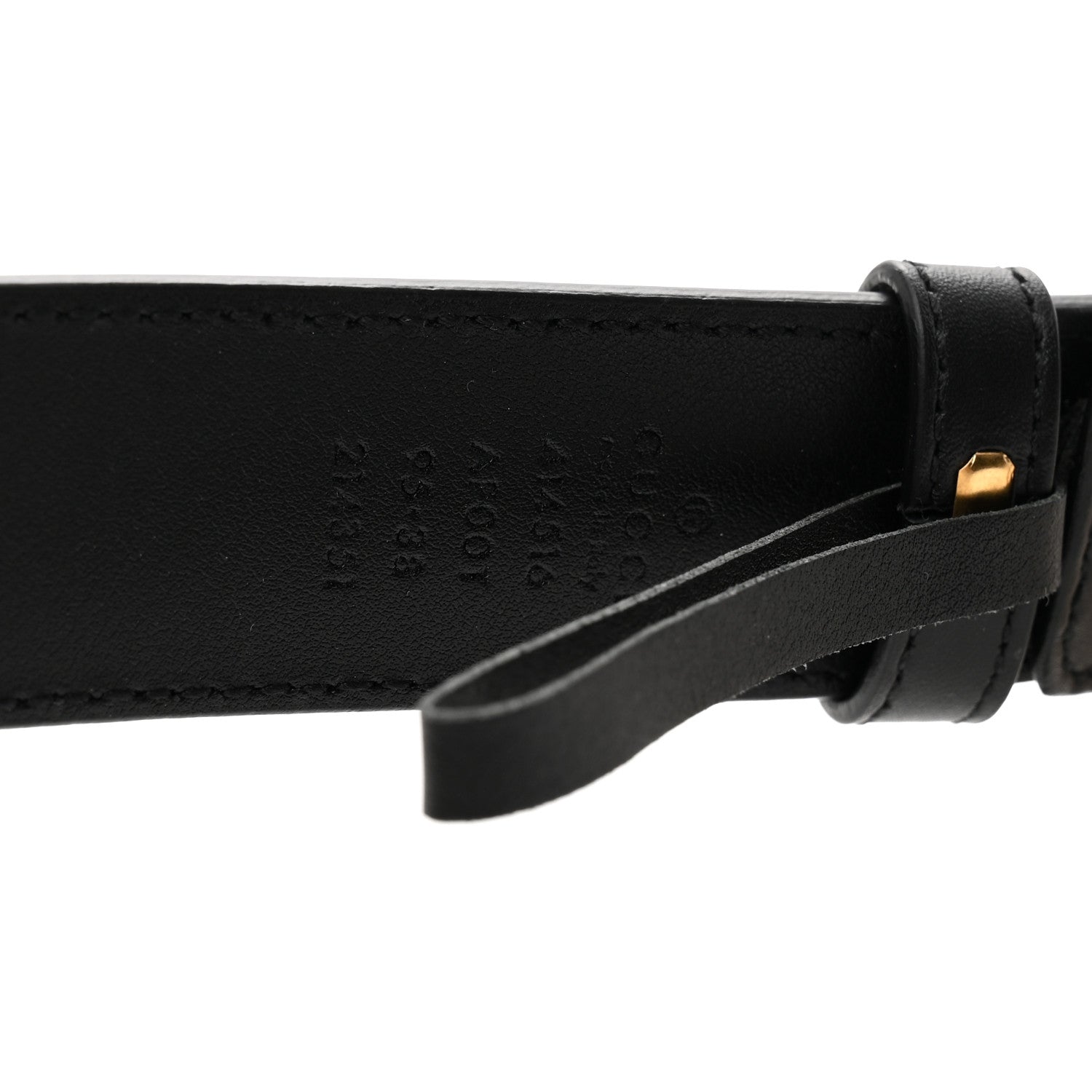 Gucci Calfskin Double G 30mm Belt 95 38 Black 1883949 – FASHIONPHILE