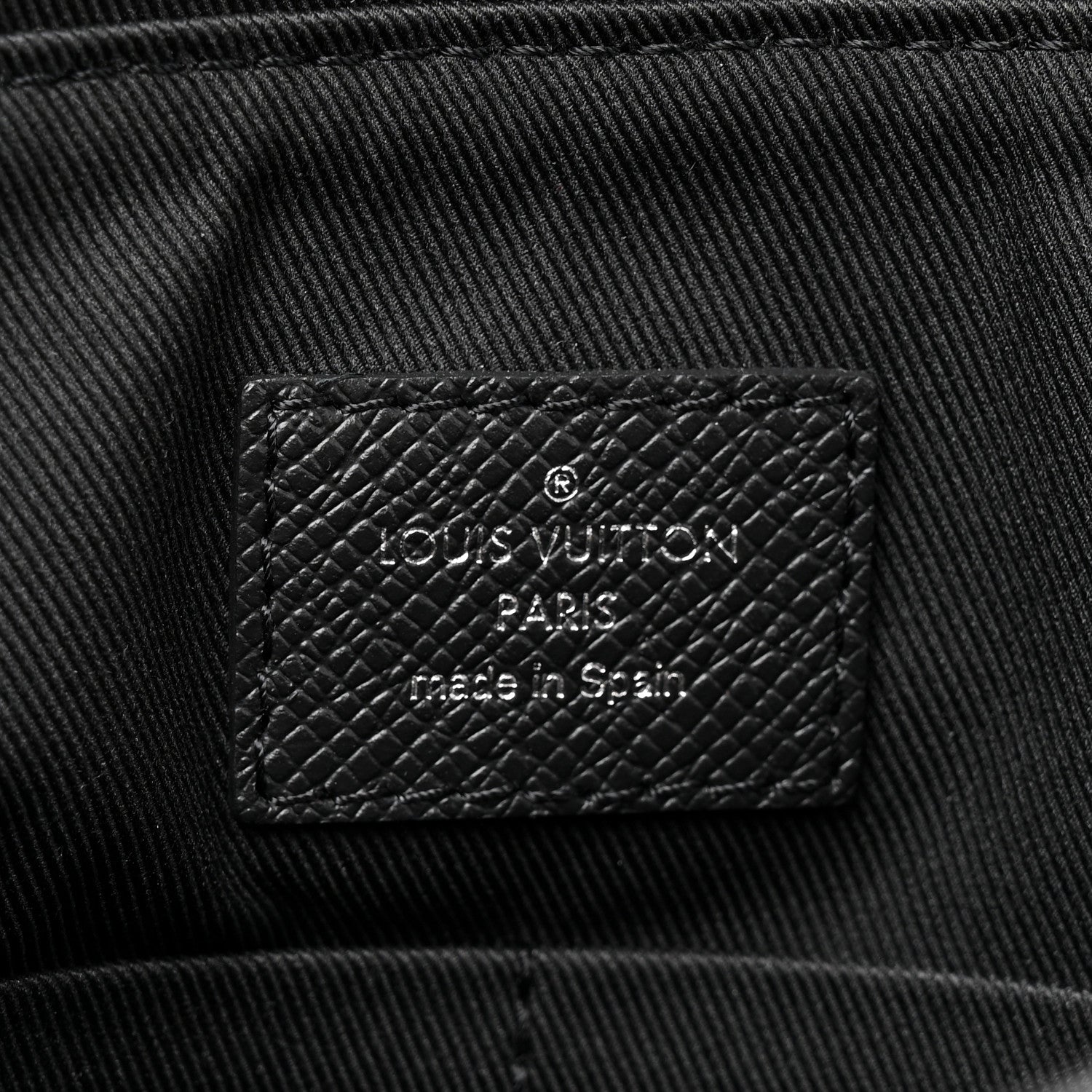 Louis Vuitton Taigarama Outdoor Flap Messenger Black 6 of 9