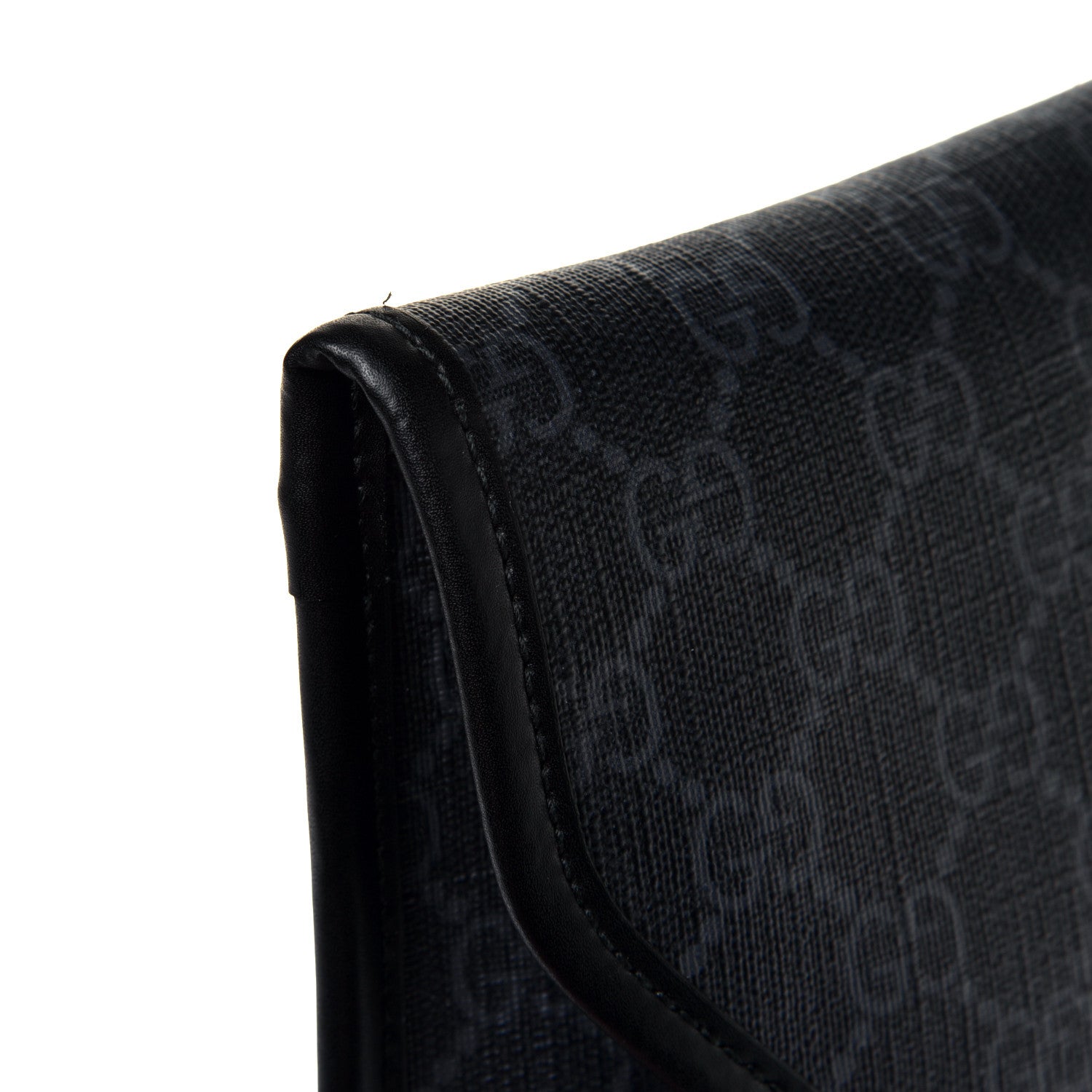 Gucci GG Supreme Monogram Web Medium Messenger Bag Black Grey 5 of 7