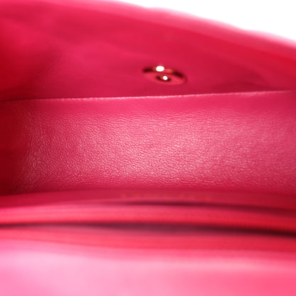 Chanel Lambskin Quilted Mini Rectangular Flap Pink 5 of 10