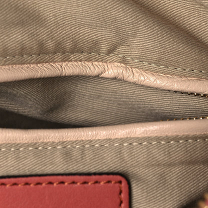 Chloe Calfskin Medium Military Paraty Peach Pink 16 of 17