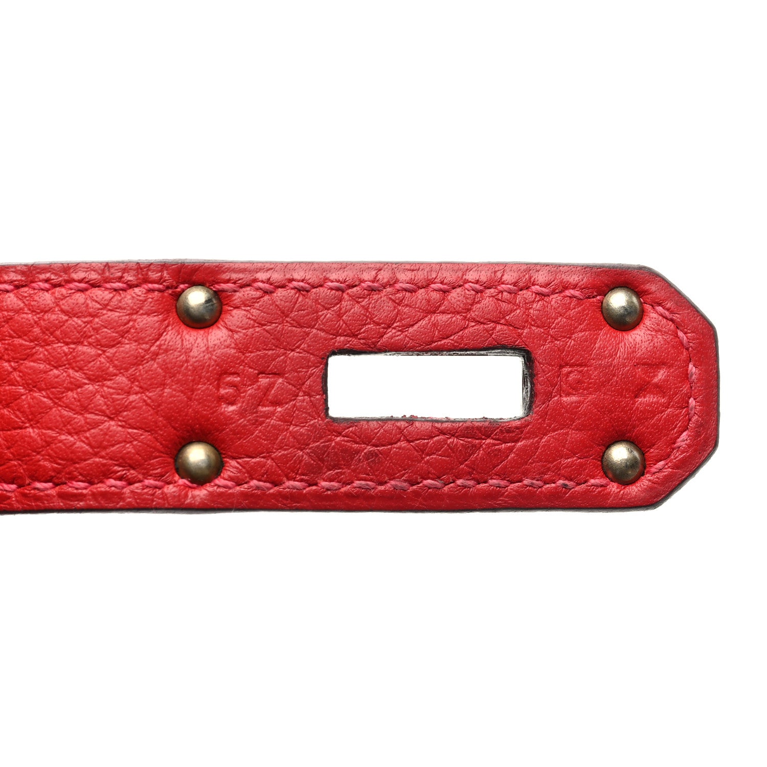 Hermes Taurillon Clemence Jypsiere 31 Rouge Casaque 7 of 10
