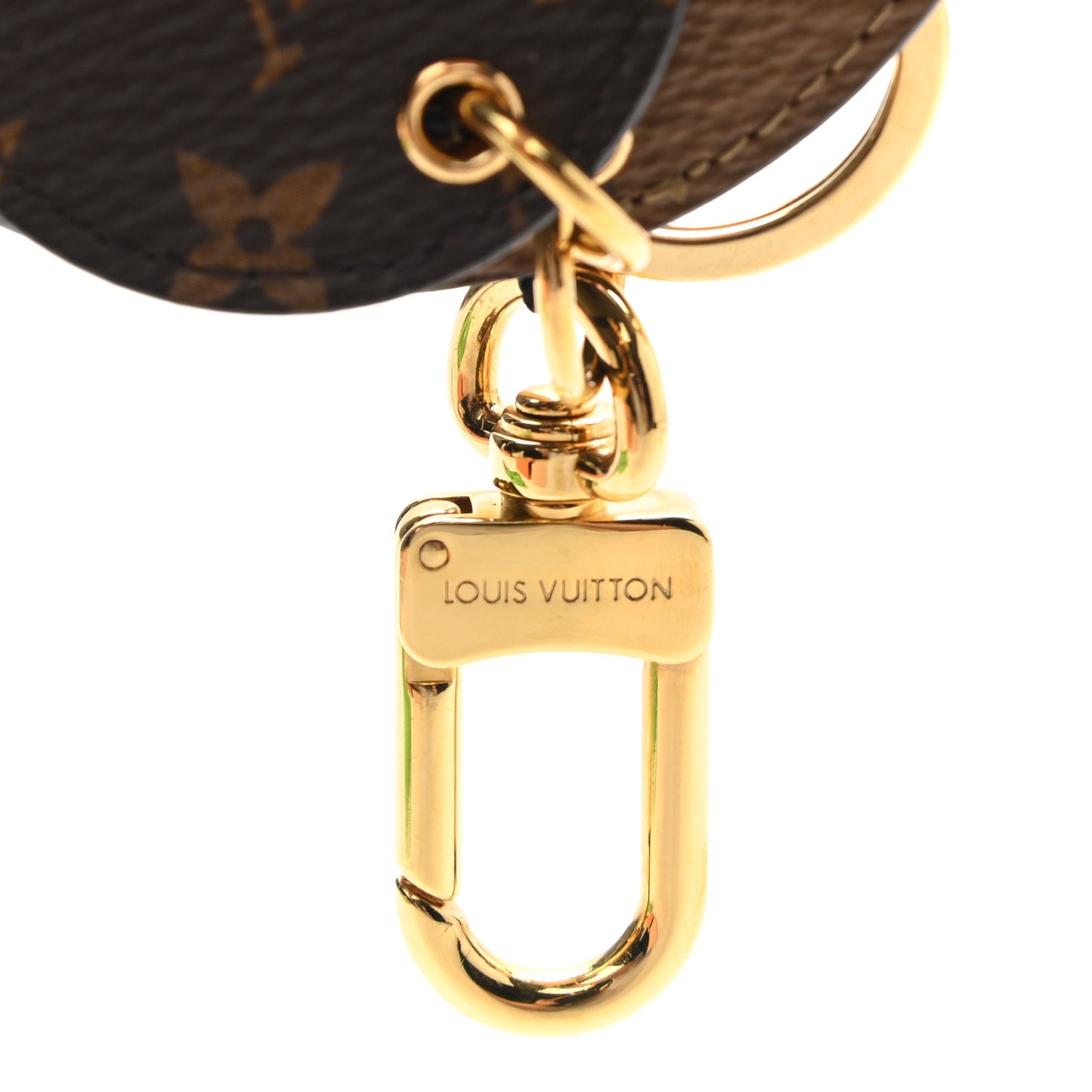 Monogram Reverse Key Holder Bag Charm