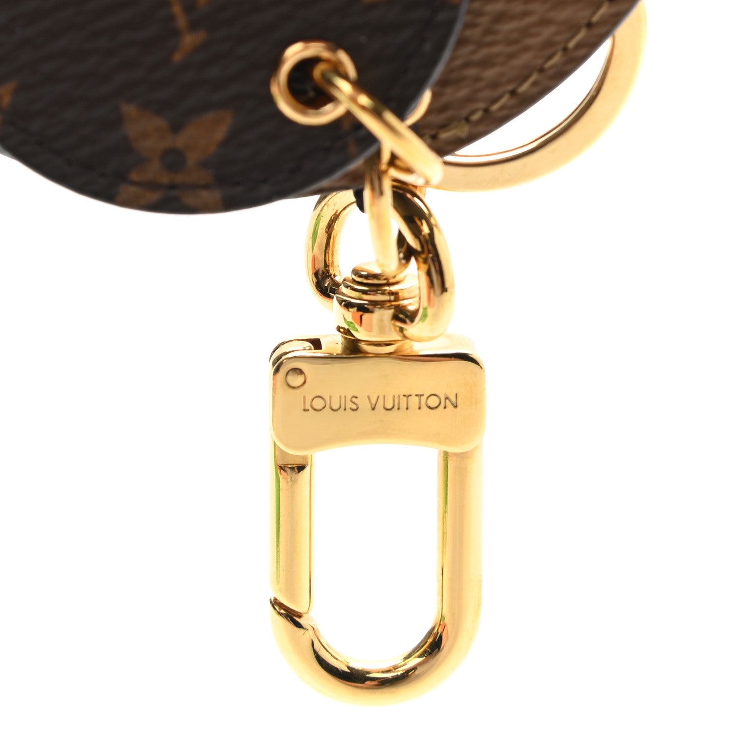 Louis Vuitton Monogram Reverse Key Holder Bag Charm 3 of 3
