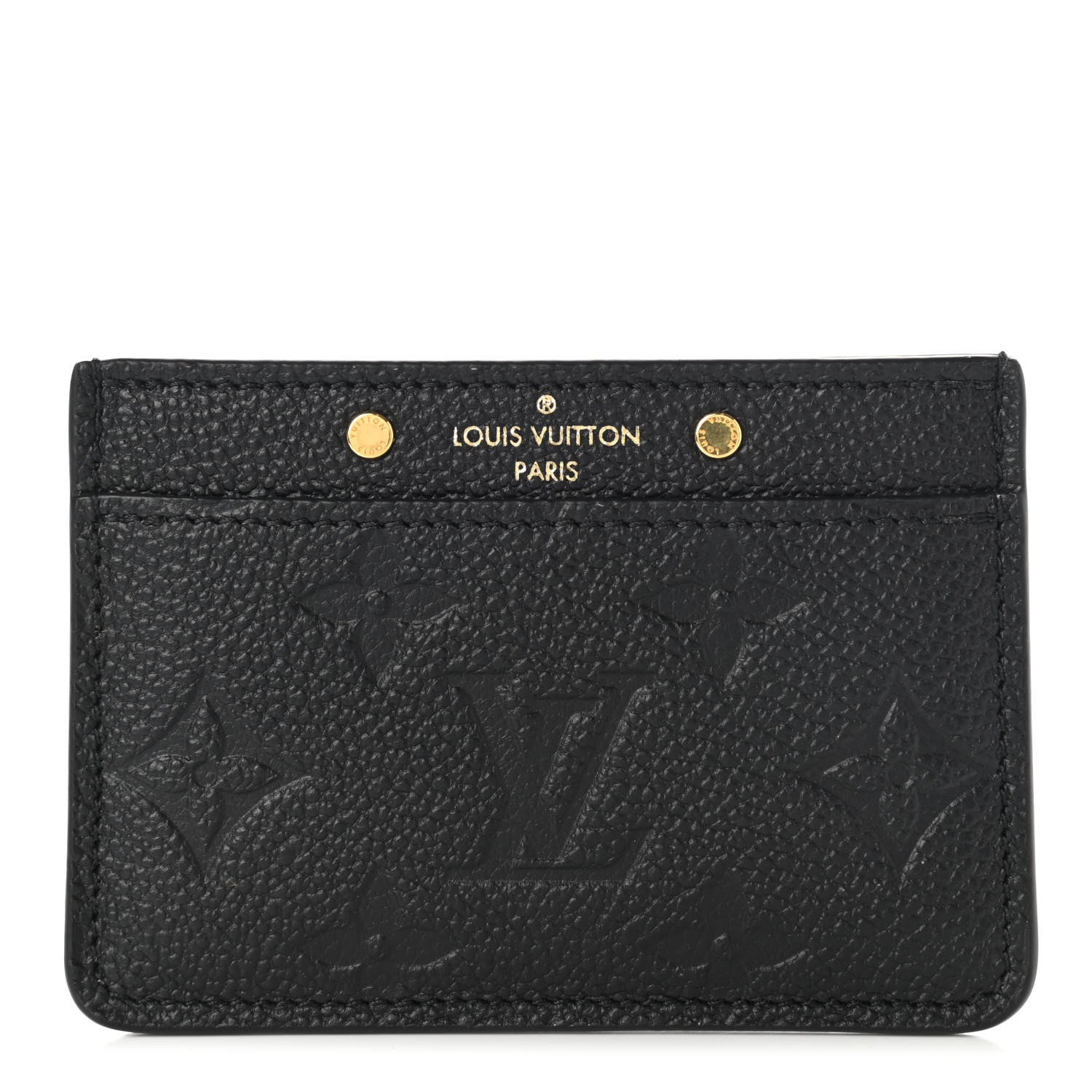 Louis Vuitton Empreinte Card Holder Black 1 of 6