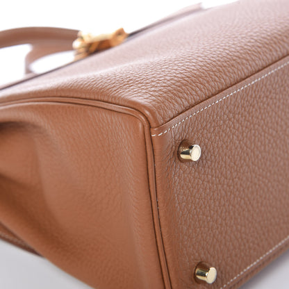 Hermes Togo Kelly Retourne 32 Gold 35 of 38