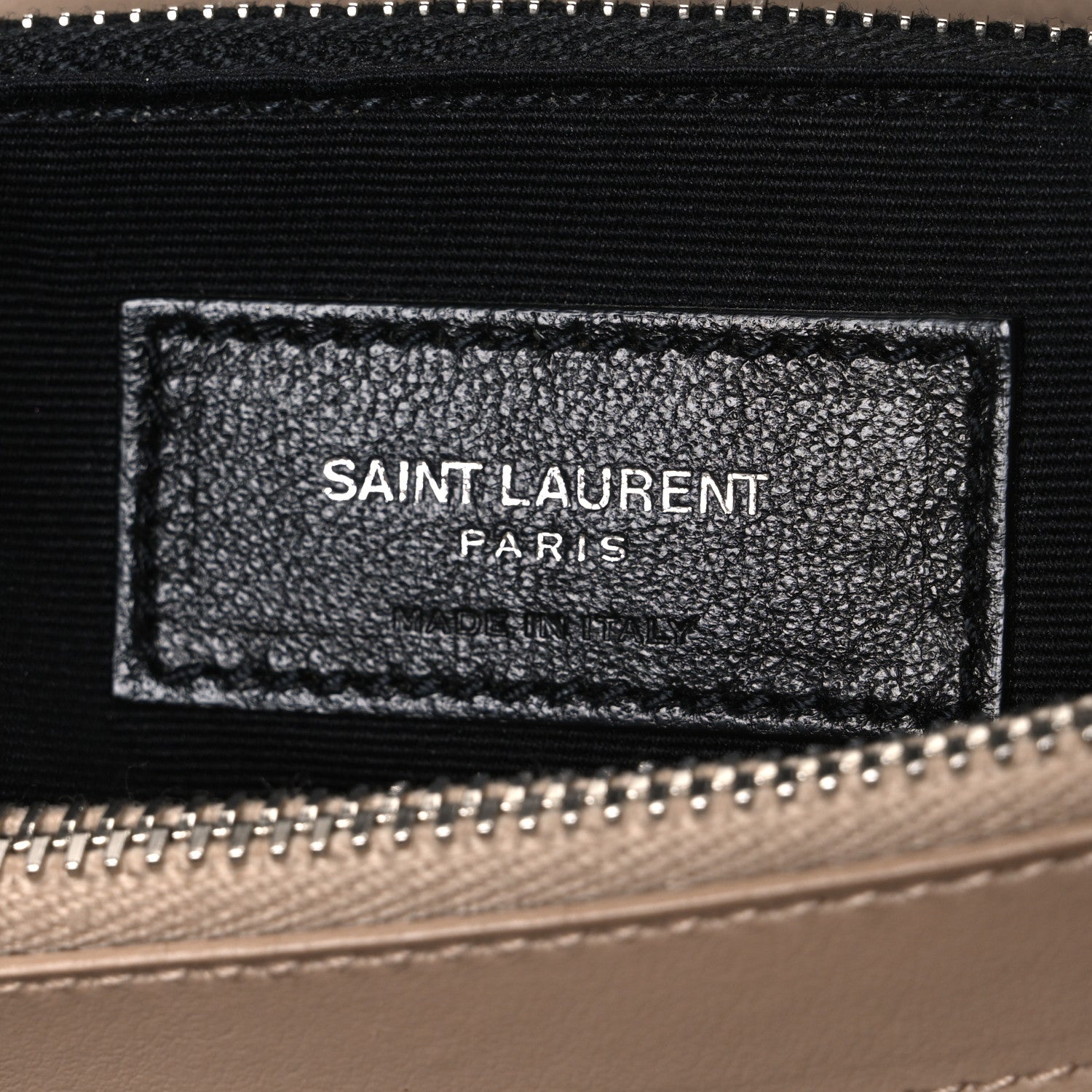 Saint Laurent Calfskin Y Quilted Monogram Medium Loulou Chain Satchel Nude Powder 5 of 12
