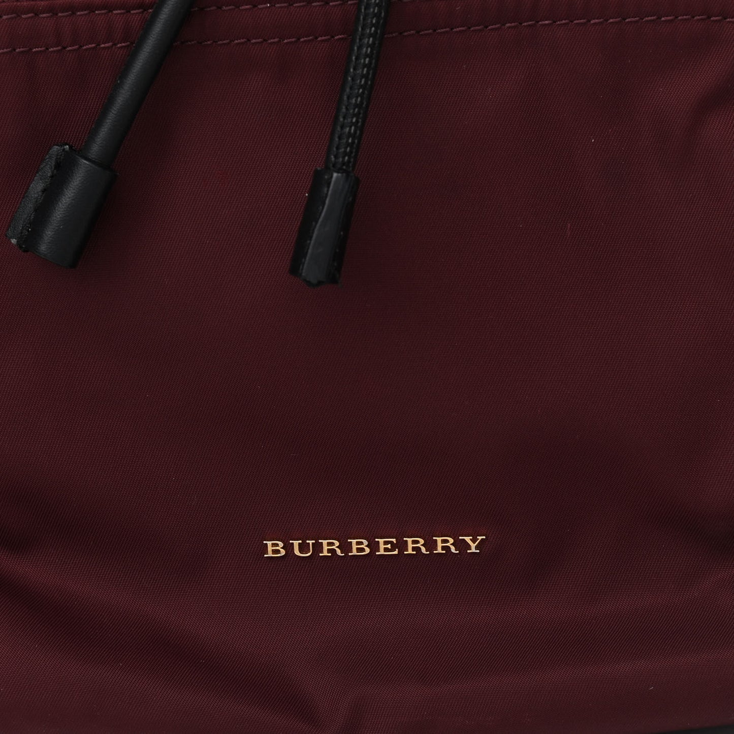 Nylon Medium Rucksack Backpack Burgundy Red
