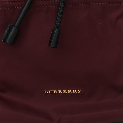 Burberry Nylon Medium Rucksack Backpack Burgundy Red 7 of 10