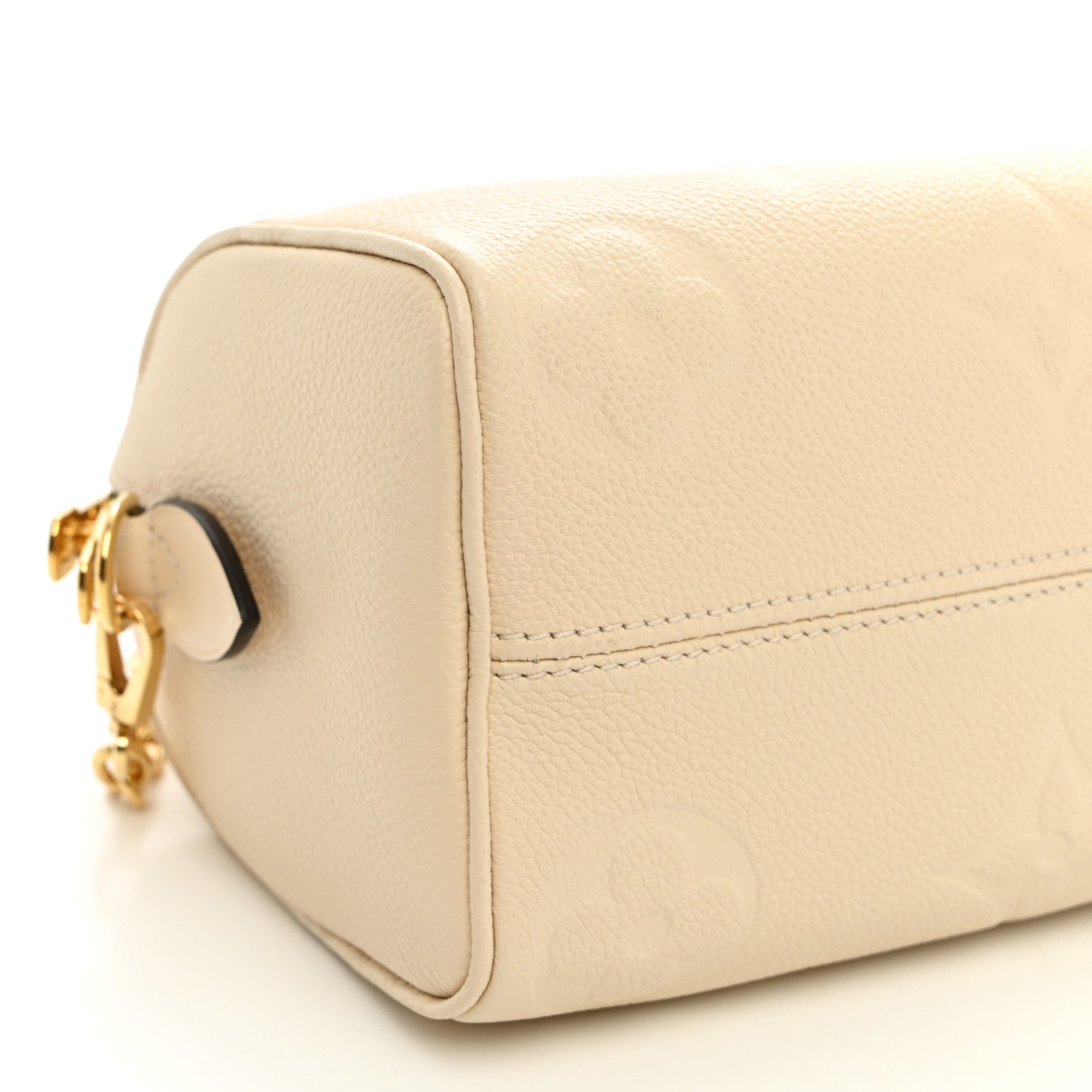 Louis Vuitton Empreinte Monogram Giant Speedy Bandouliere 20 Creme 8 of 10