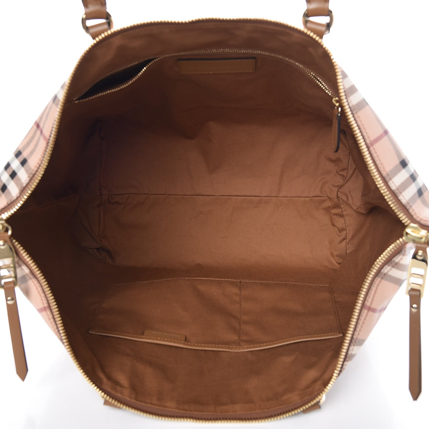 Haymarket Check Medium Salisbury Tote Camel