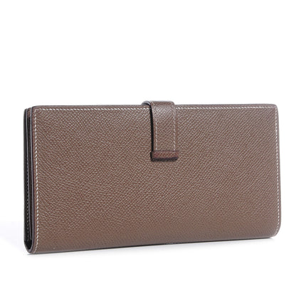 Hermes Epsom Bearn Wallet Etoupe 3 of 8