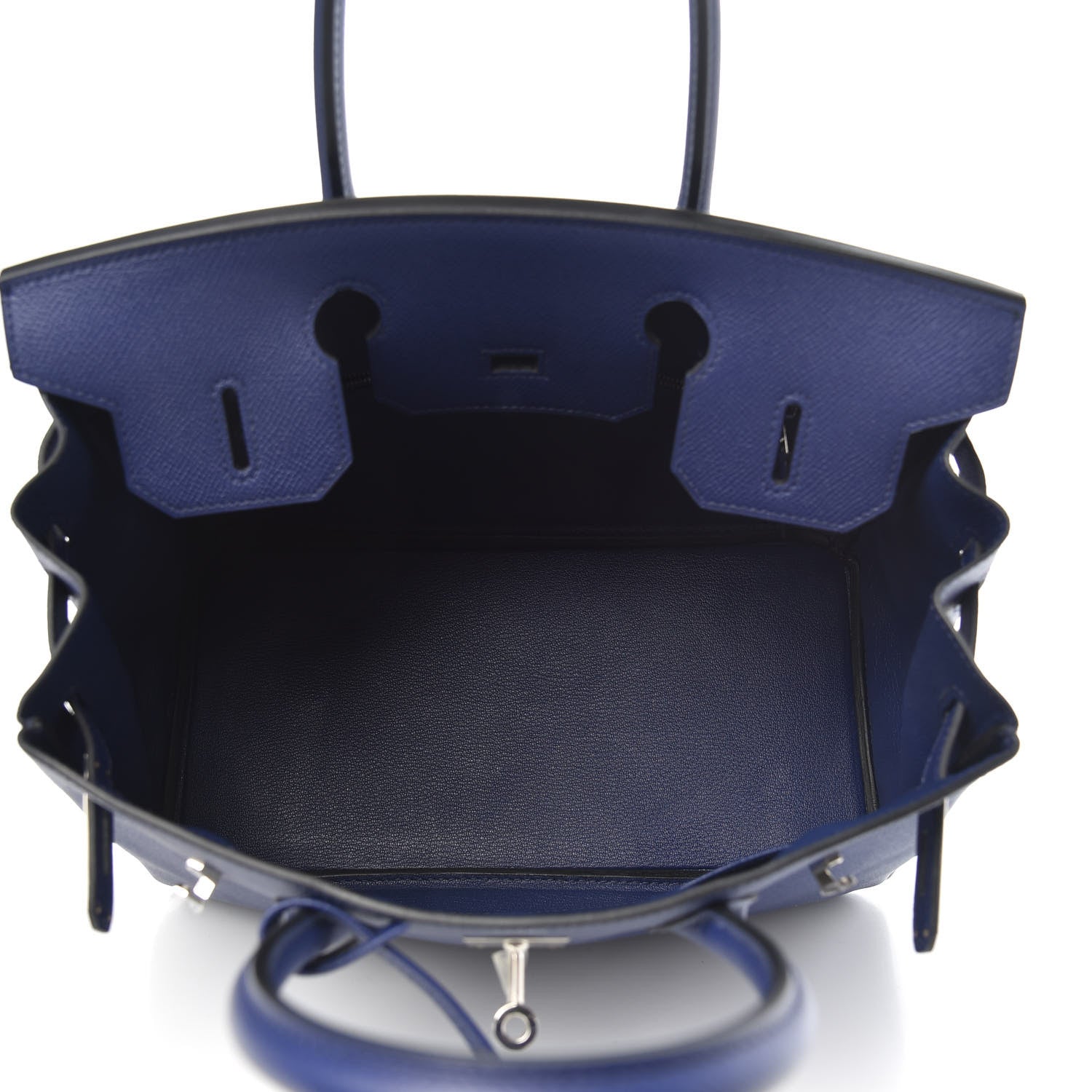 Hermes Epsom Birkin 30 Bleu Encre 5 of 12