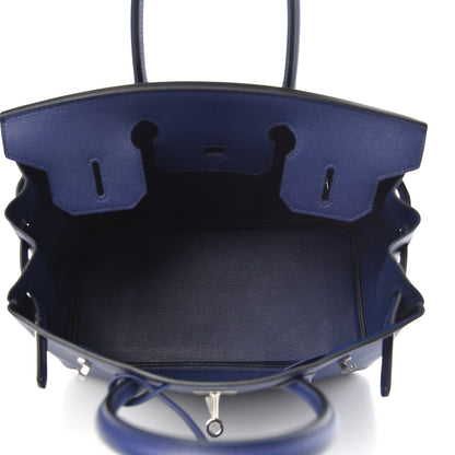 Hermes Epsom Birkin 30 Bleu Encre 5 of 12