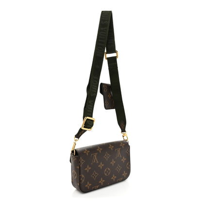 Louis Vuitton Monogram Felicie Strap & Go Kaki 3 of 12