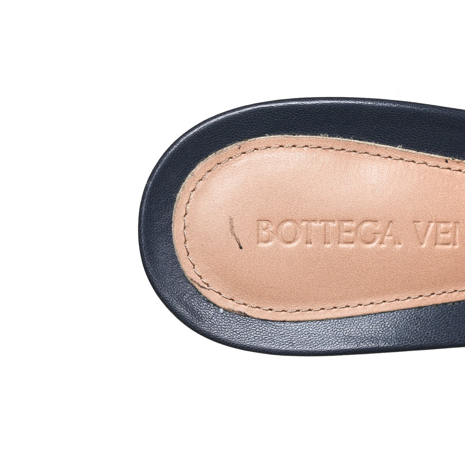Bottega Veneta Lambskin Stretch Mule Sandals 38.5 Light Graphite 11 of 13
