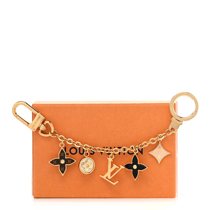 Louis Vuitton Monogram Spring Street Bag Charm Key Holder Gold 4 of 4